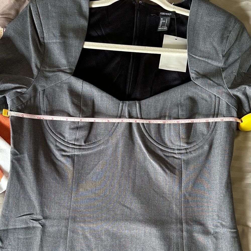 Sweetheart long sleeve mini dress - Picture 13 of 16